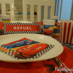 Cars Theme Birthday Party Table and Place Setting