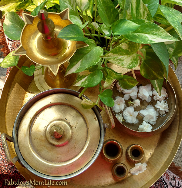 Traditional Indian Style Decorating with Heirloom Brass Utensils - Fabulous  Mom Life