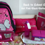 Back to School Shopping - Hot Pink and Black