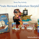 Rainy Day Activity - A Pirate-Mermaid Adventure Storytelling with #colgatemagicalstories