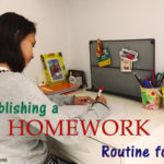 Establishing a Homework Routine for Kids