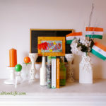 Indian Tricolor Mantel Decoration for 15th August