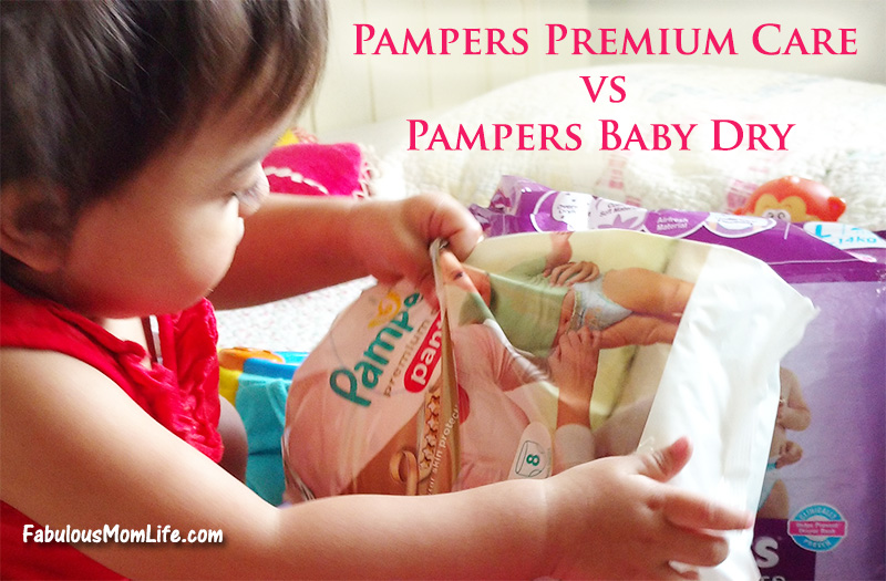 Pampers Premium Care - Mom Fabulous Dry Life vs Baby Pants Pampers Diaper