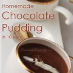 Simple, Homemade Chocolate Pudding