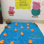 duck pond race game - Peppa Pig Birthday Party Games