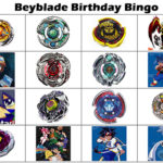 Beyblade Bingo Cards / Tickets