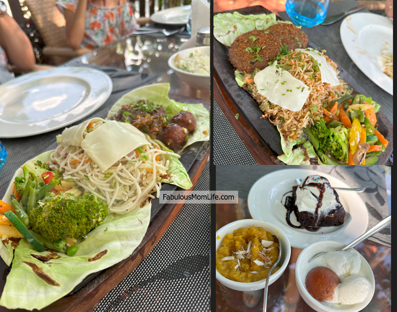 Sizzlers for Lunch at The Summer House, Pachmarhi