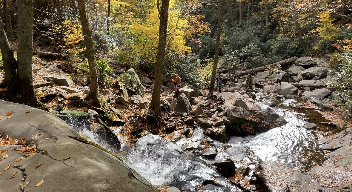 Smoky Mountains fall camping