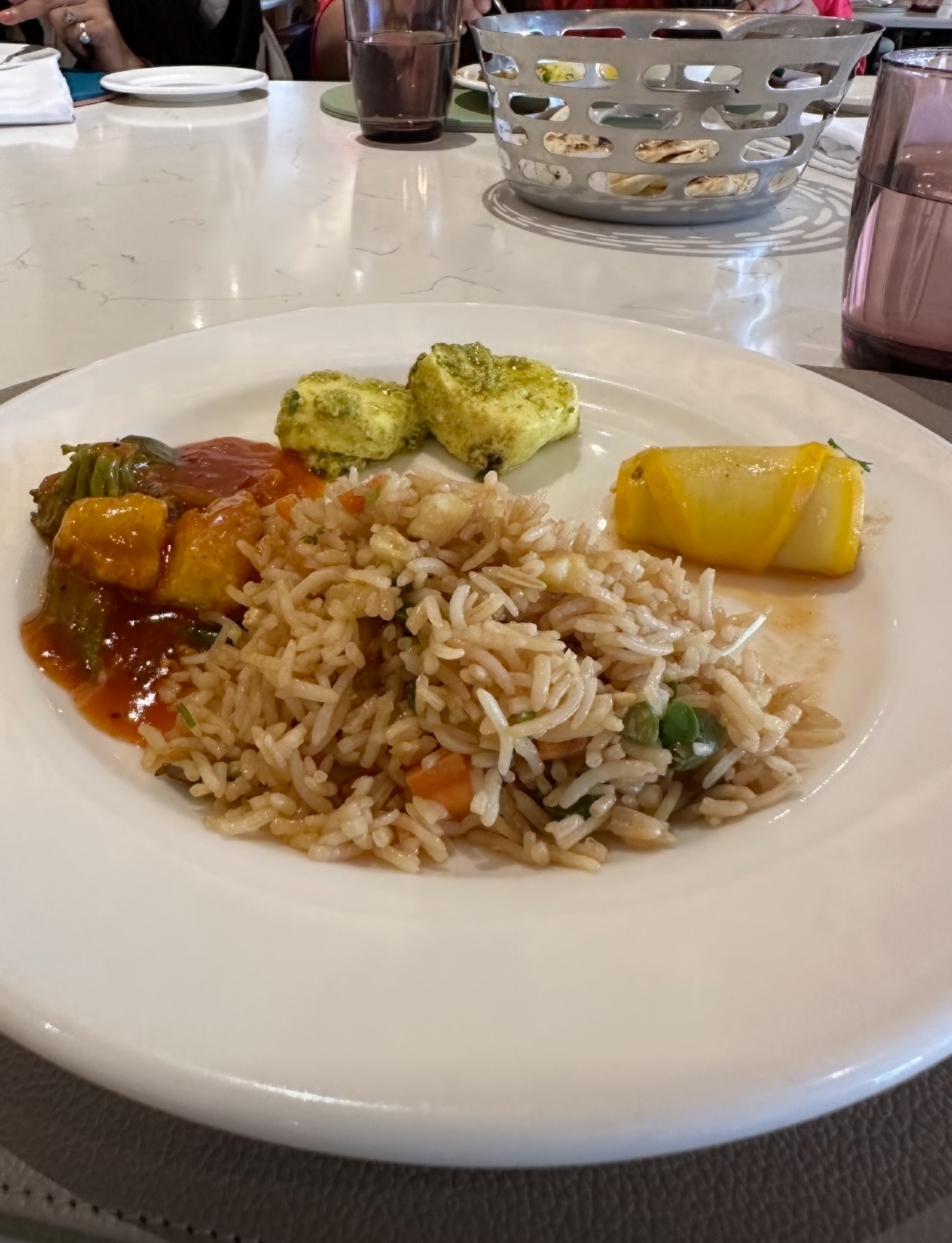 Lunch at 'The Food Exchange' restaurant at Novotel Mumbai