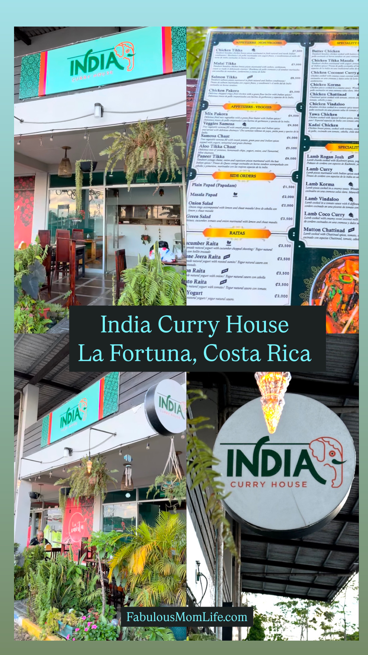 India Curry House - Indian restaurant in La Fortuna in Costa Rica 