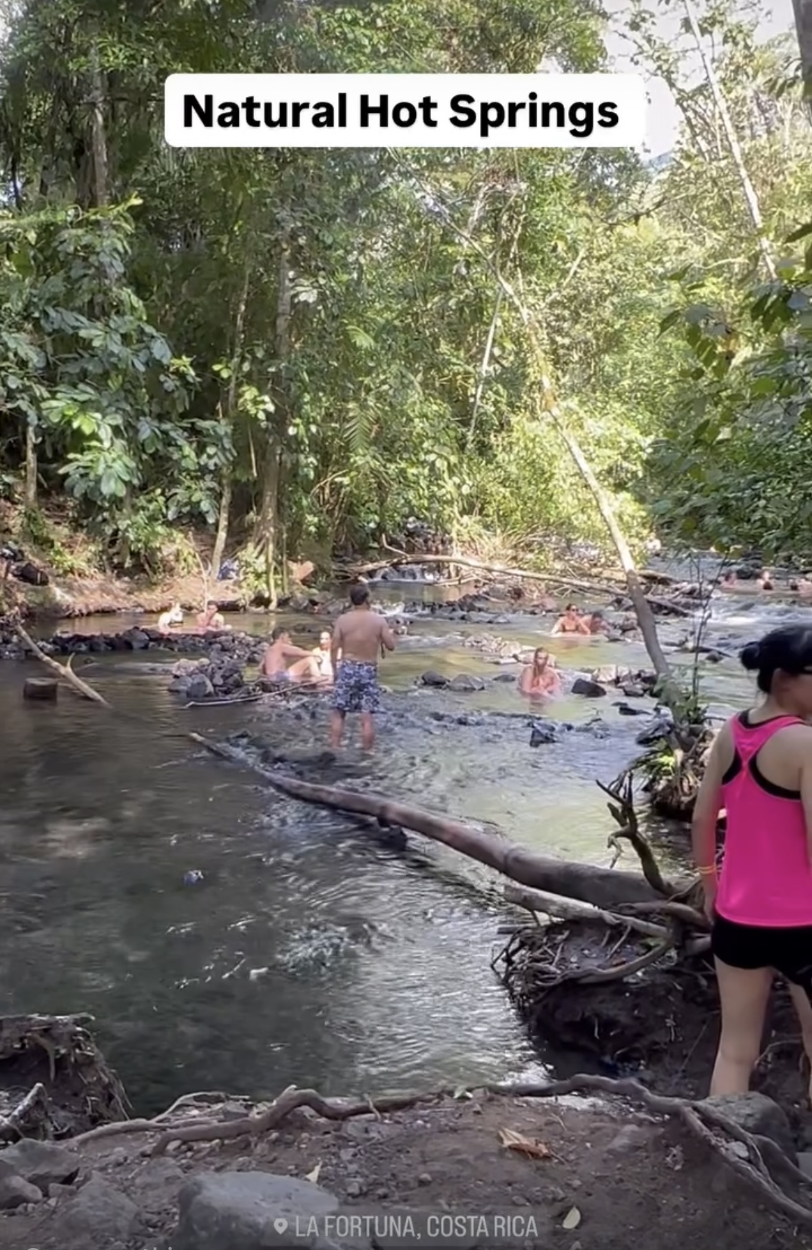 Natural Hot Springs, La Fortuna 