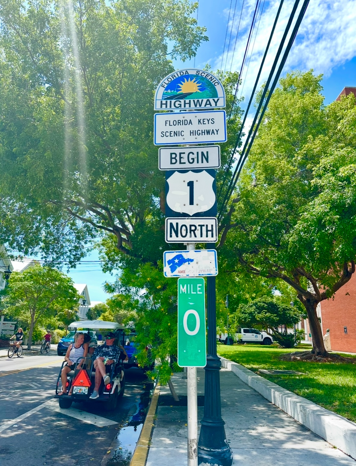 Key West Zero Mile Marker