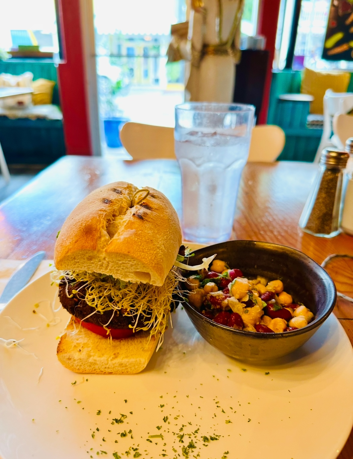 Vegan Sandwich - The Cafe, Key West, Fl.