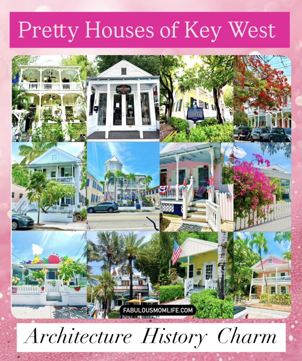 Pretty Key West Houses - FabulousMomLife.com