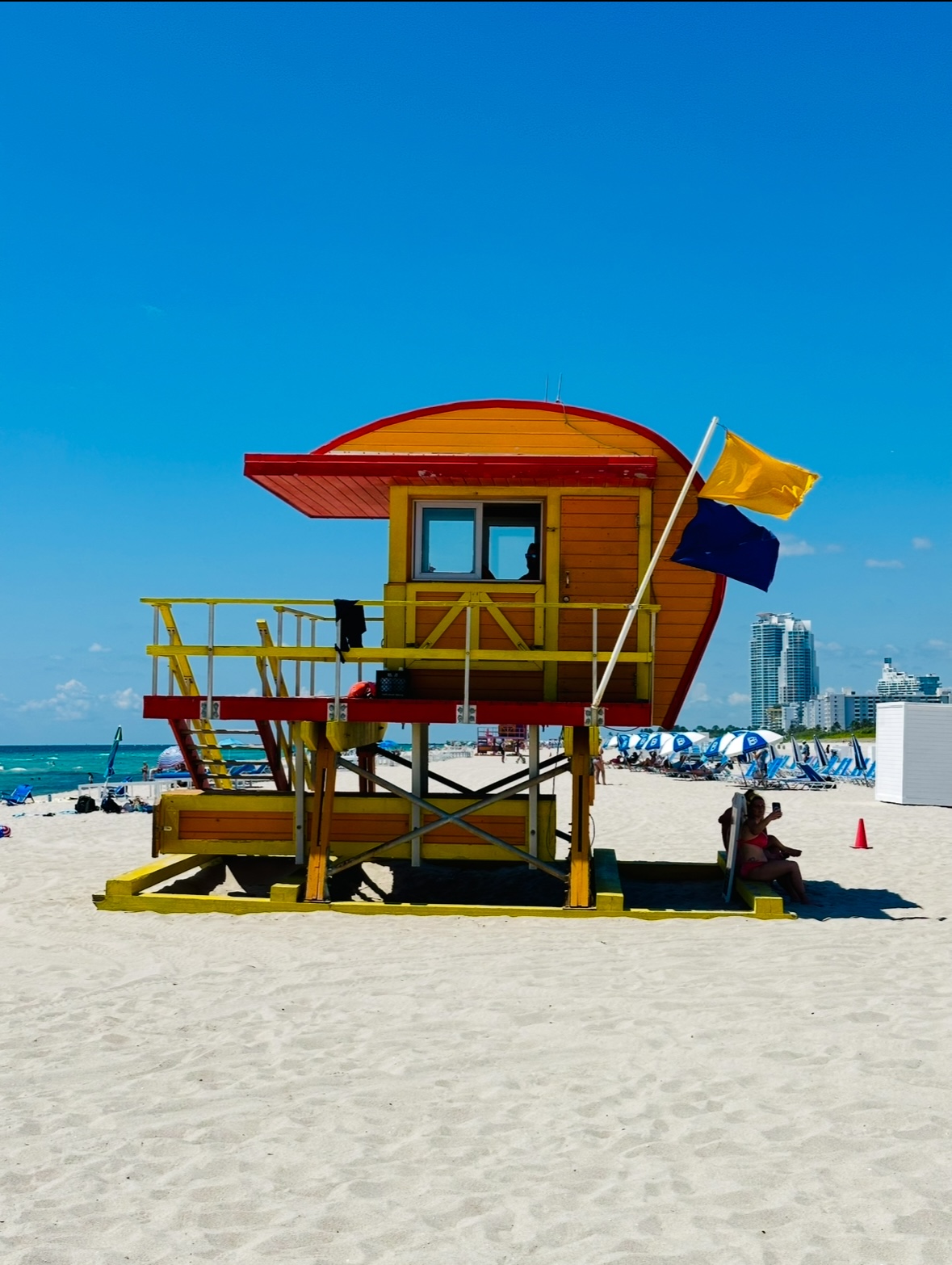 Beautiful Lifeguard Towers at South Beach