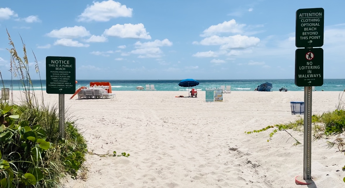 Haulover Beach - Clothing Optional Section