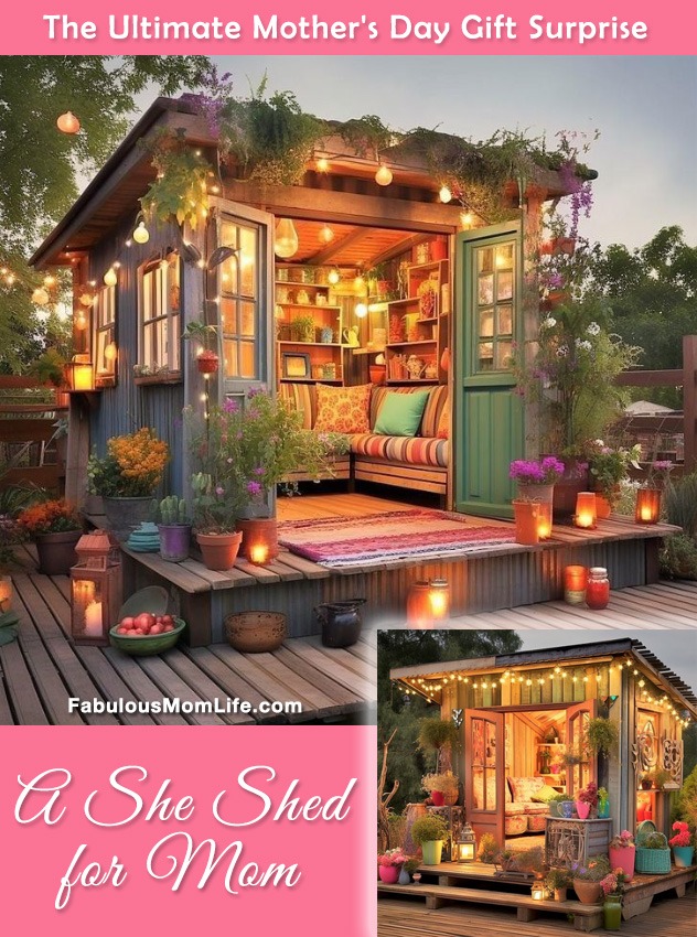 A She Shed For Mom: The Ultimate Mother's Day Gift Surprise